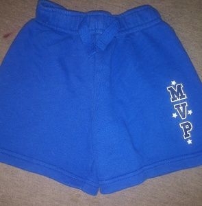 Blue toddler shorts
